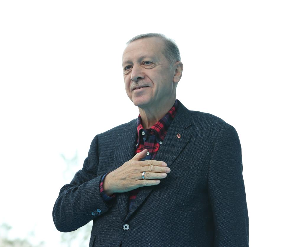 Cumhurbaşkanı Erdoğan Yusufeli'nde baraj su tutma törenine katıldı