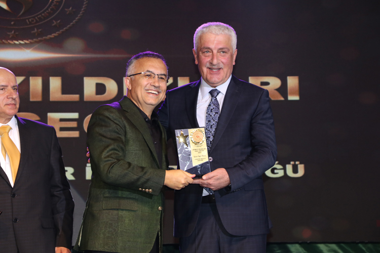 Rize'deki Sporun yıldızları ödül töreni