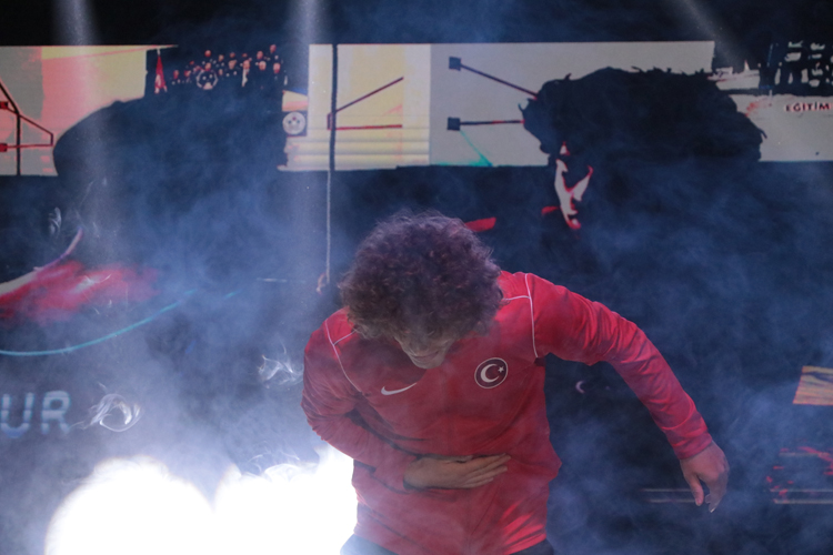 Rize'deki Sporun yıldızları ödül töreni