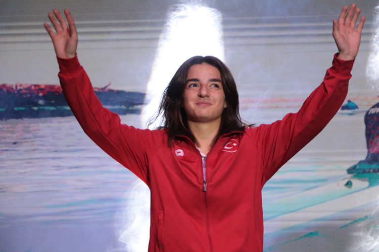 Rize'deki Sporun yıldızları ödül töreni