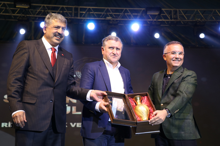 Rize'deki Sporun yıldızları ödül töreni