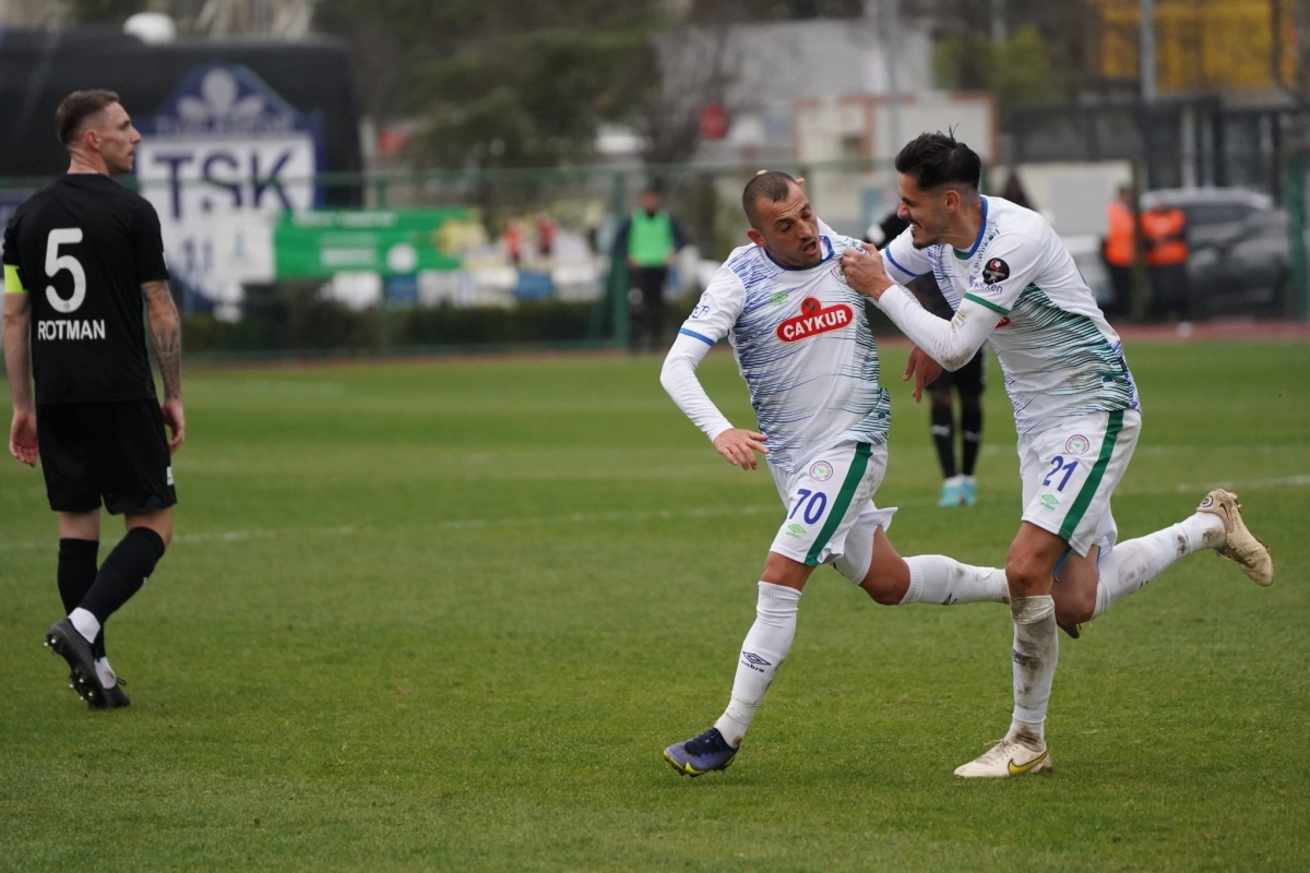 Çaykur Rizespor Tuzlaspor sınavını tek golle geçti