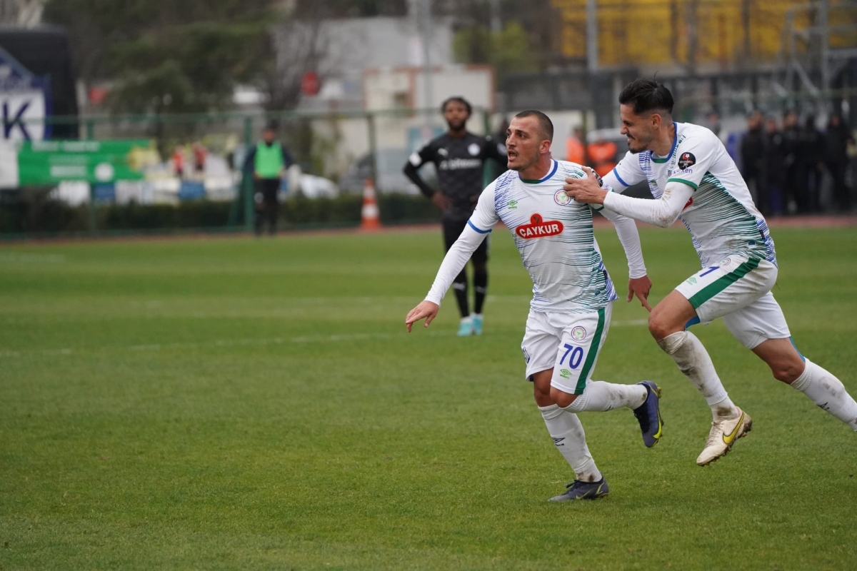Çaykur Rizespor Tuzlaspor sınavını tek golle geçti