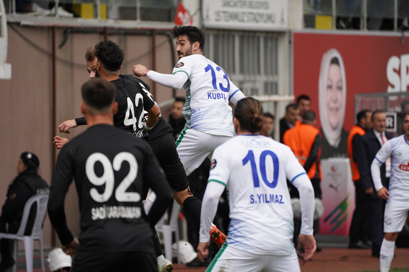 Çaykur Rizespor Tuzlaspor sınavını tek golle geçti
