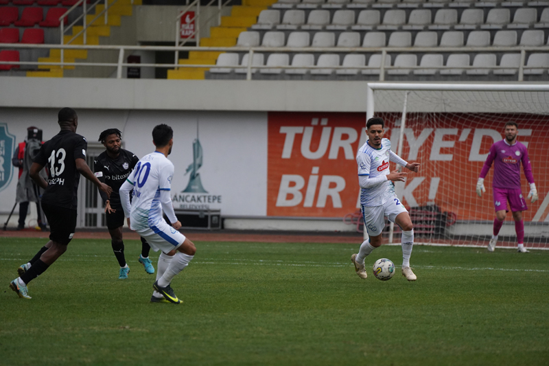 Çaykur Rizespor Tuzlaspor sınavını tek golle geçti