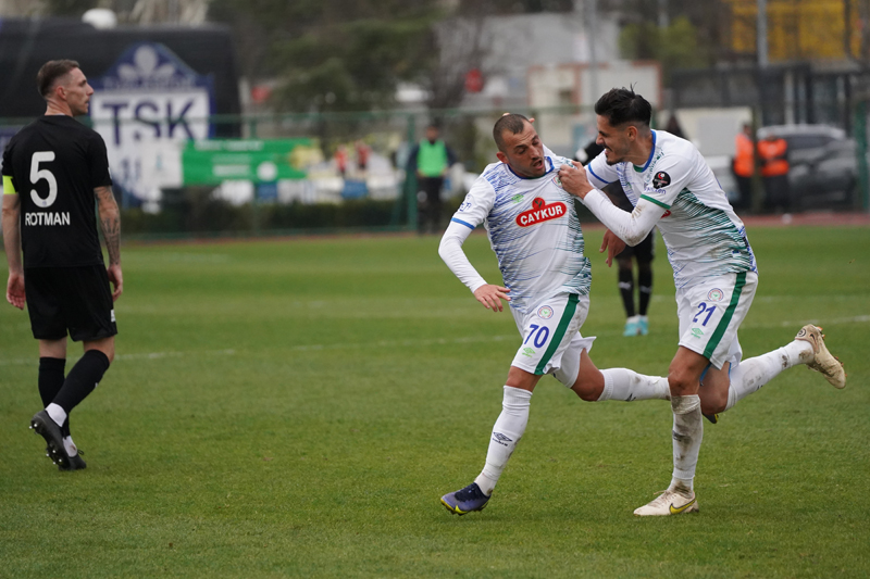 Çaykur Rizespor Tuzlaspor sınavını tek golle geçti