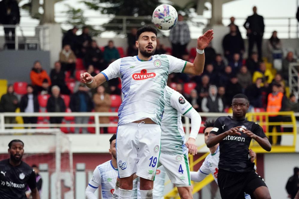 Çaykur Rizespor Tuzlaspor sınavını tek golle geçti