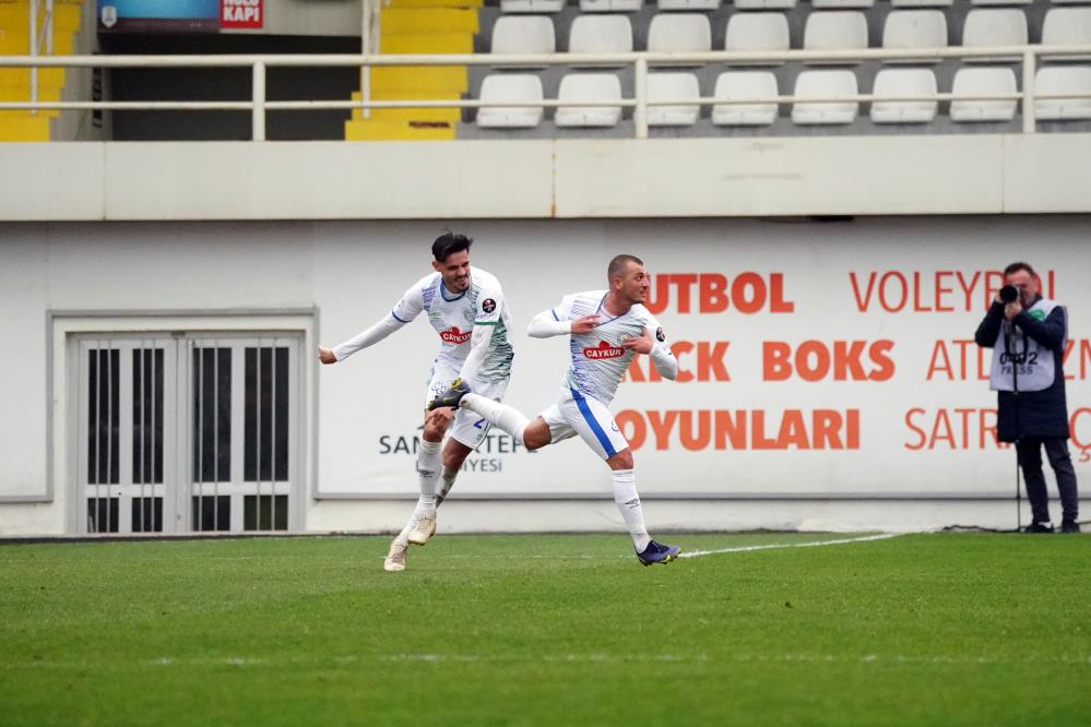 Çaykur Rizespor Tuzlaspor sınavını tek golle geçti