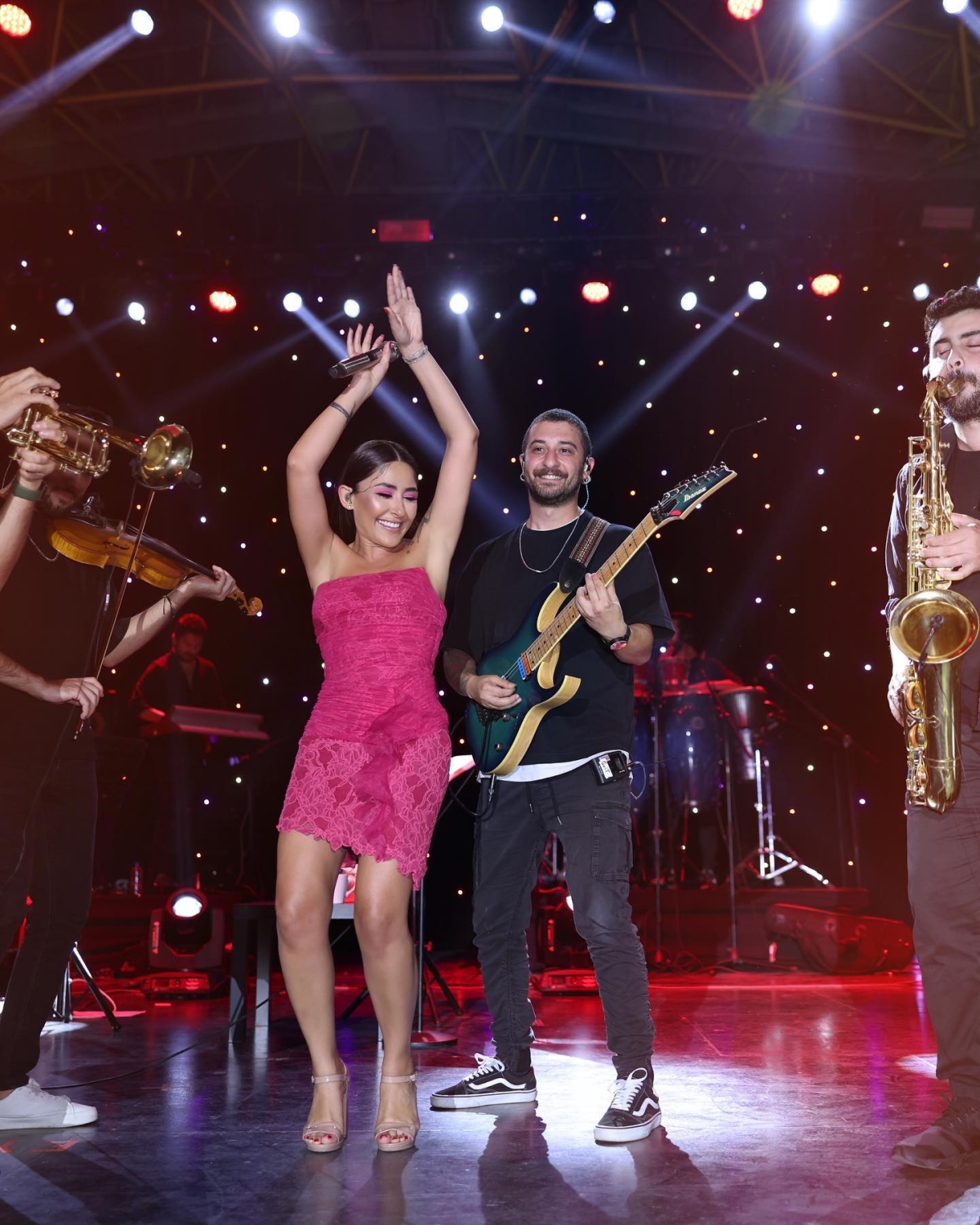 Melek Mosso konser fotoğrafları