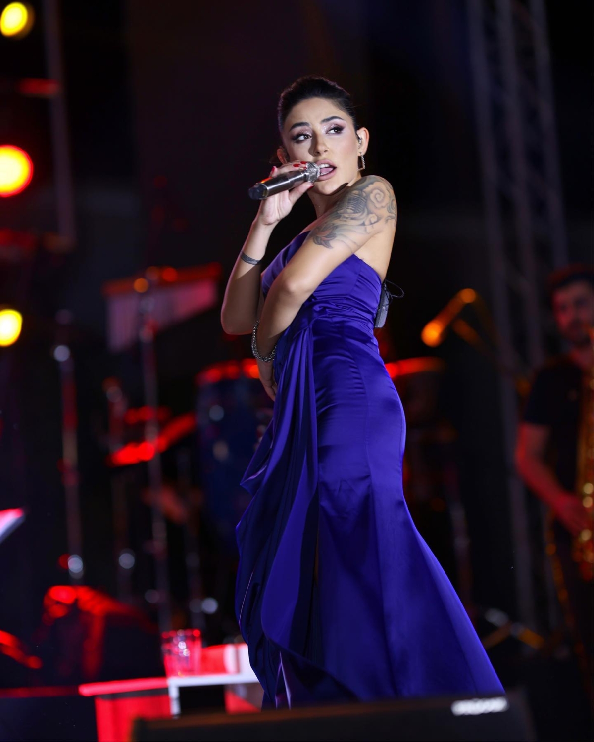 Melek Mosso konser fotoğrafları