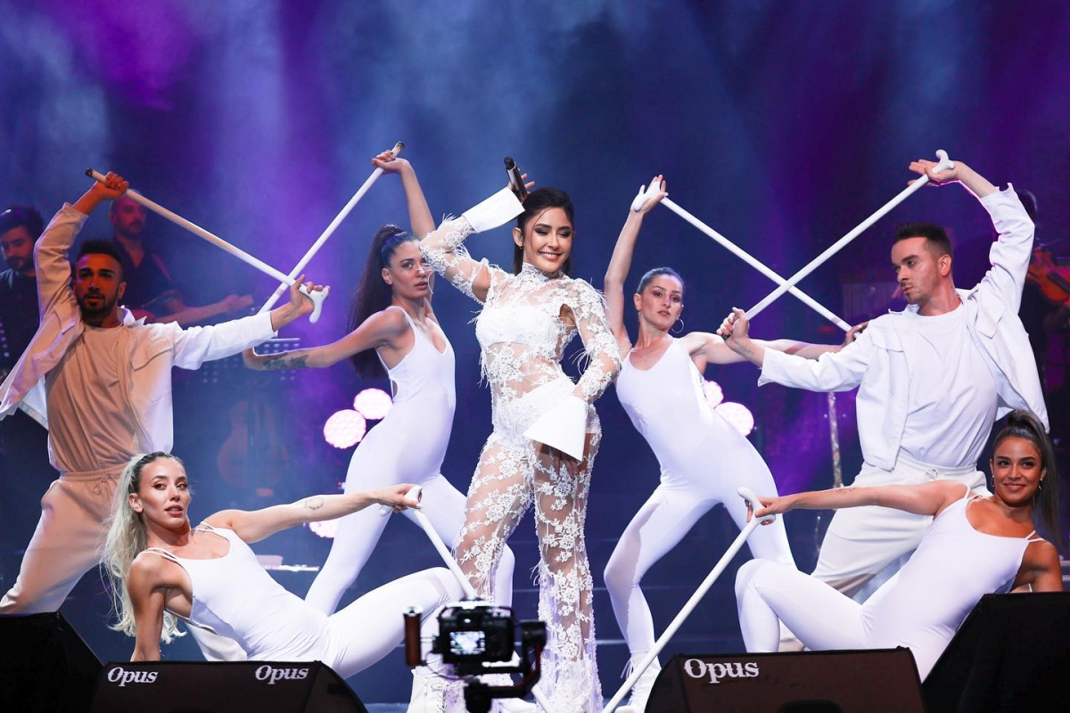 Melek Mosso konser fotoğrafları
