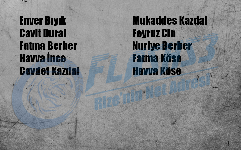 Rize Toki Konut Kura Sonuçları 'İlk evim ilk işyerim projesi' kura sonuçları