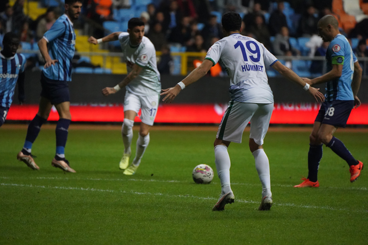Adana Demirspor-Çaykur Rizespor maçı fotoğrafları