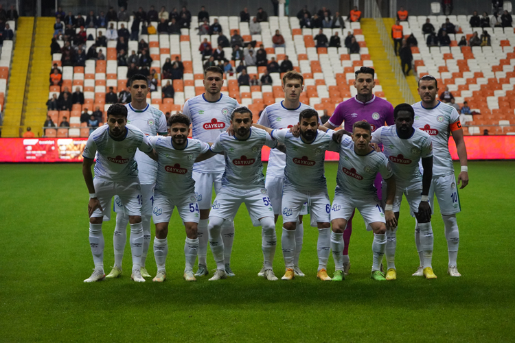 Adana Demirspor-Çaykur Rizespor maçı fotoğrafları