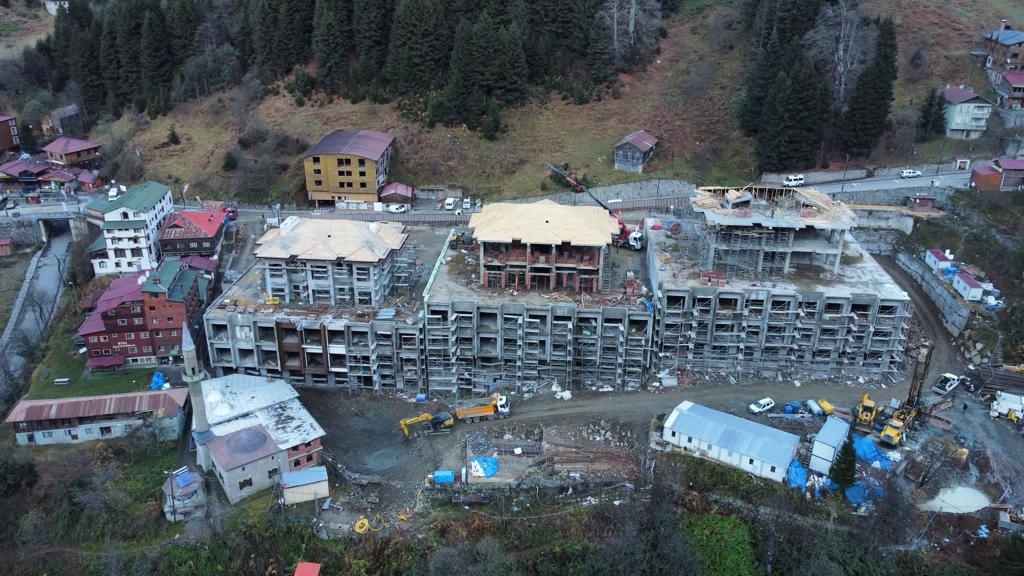 Ayder Yaylası’nda değişim hızla devam ediyor