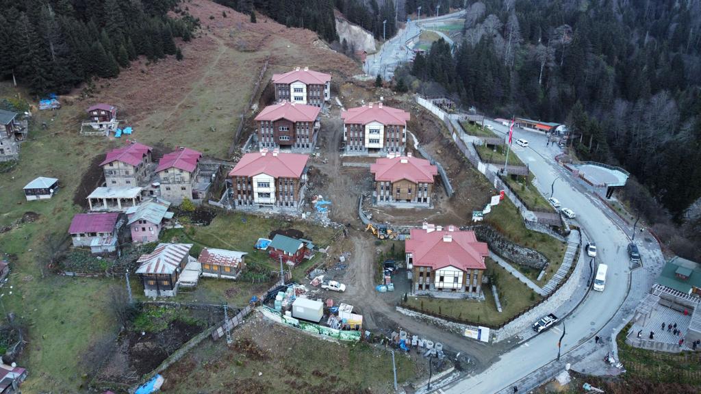 Ayder Yaylası’nda değişim hızla devam ediyor