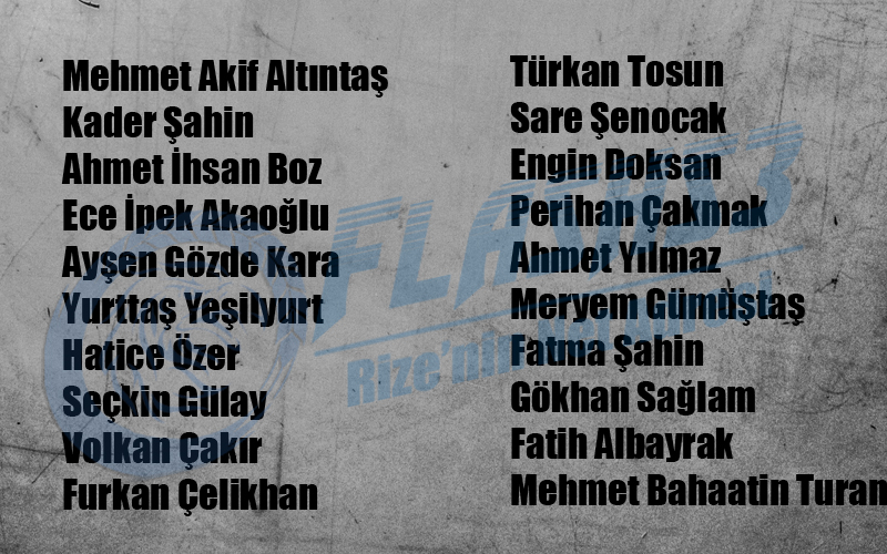 Trabzon Toki konutları kura çekiliş sonuçları