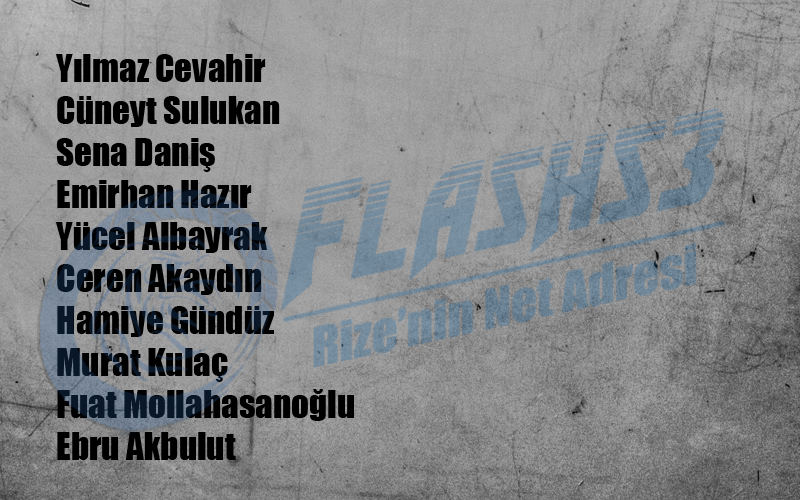 Trabzon Toki konutları kura çekiliş sonuçları