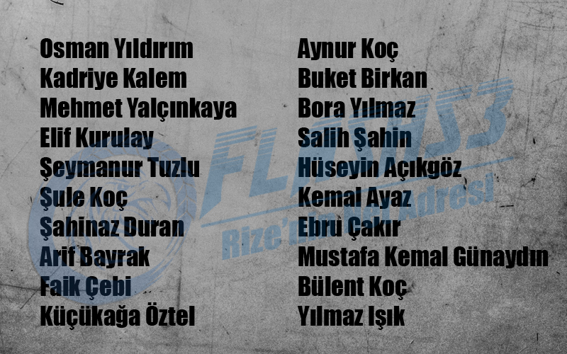 Trabzon Toki konutları kura çekiliş sonuçları