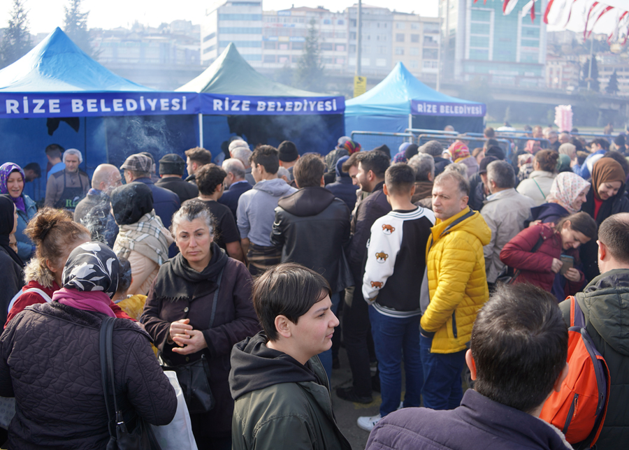 Rize'de 7.Hamsi Festivali Düzenlendi