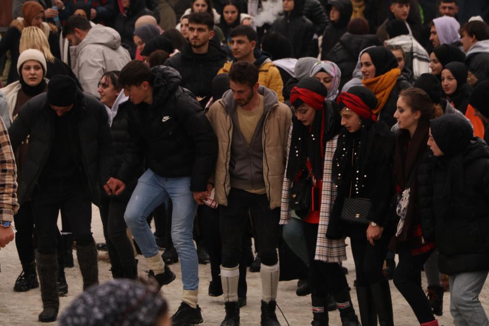 Ayder Kardan Adam Festivali'nin son günü renkli görüntülere sahne oldu