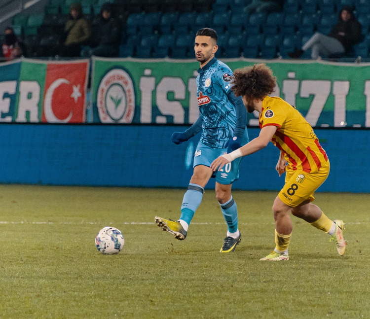 Çaykur Rizespor-Yeni Malatyaspor maçı fotoğrafları