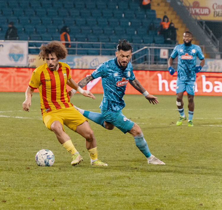 Çaykur Rizespor-Yeni Malatyaspor maçı fotoğrafları