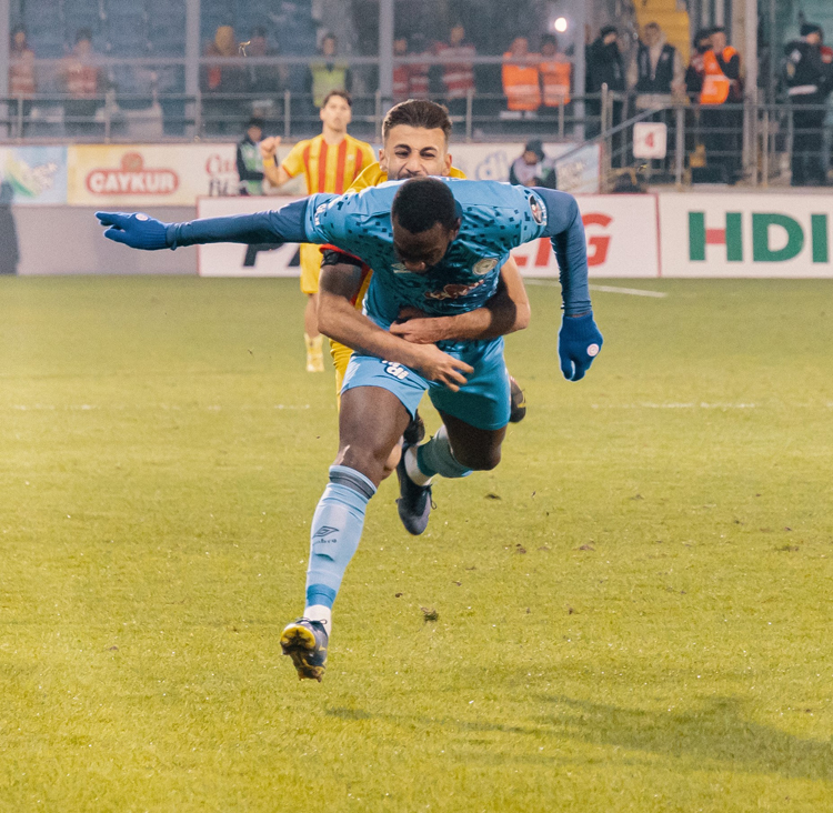 Çaykur Rizespor-Yeni Malatyaspor maçı fotoğrafları