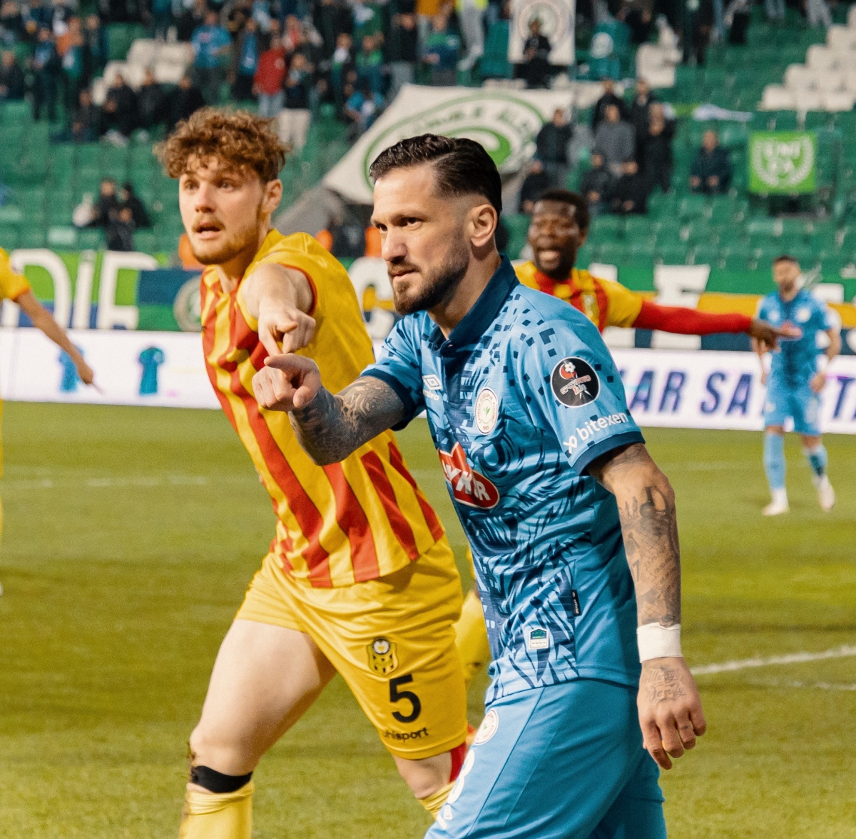 Çaykur Rizespor-Yeni Malatyaspor maçı fotoğrafları