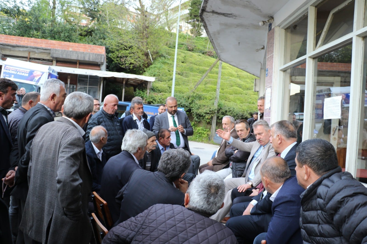 Yılmaz Katmer Rize'yi geziyor