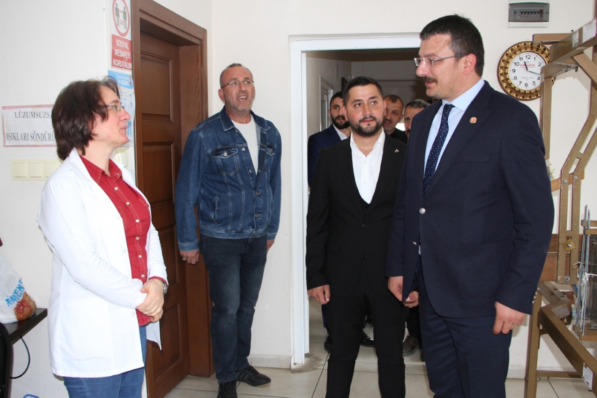 MHP Rize Milletvekili adayları gezilerini sürdürüyor