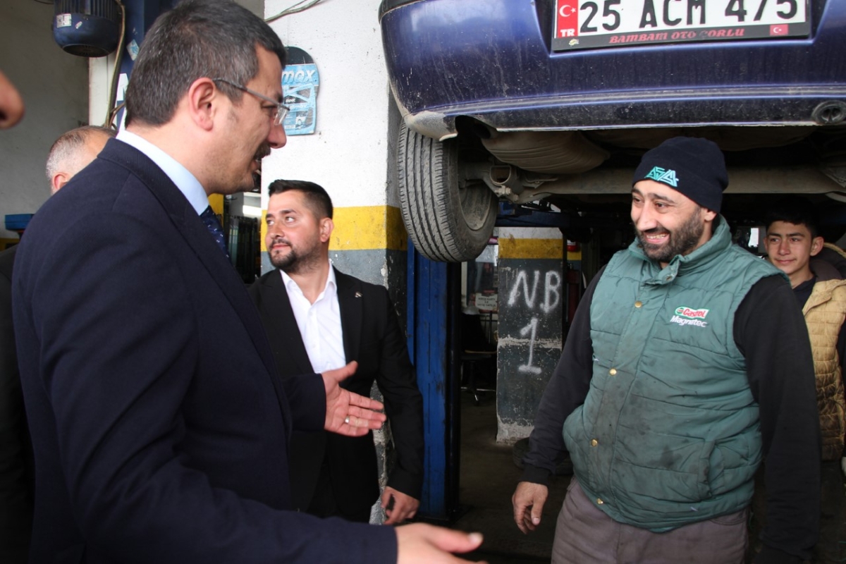 MHP Rize Milletvekili adayları gezilerini sürdürüyor