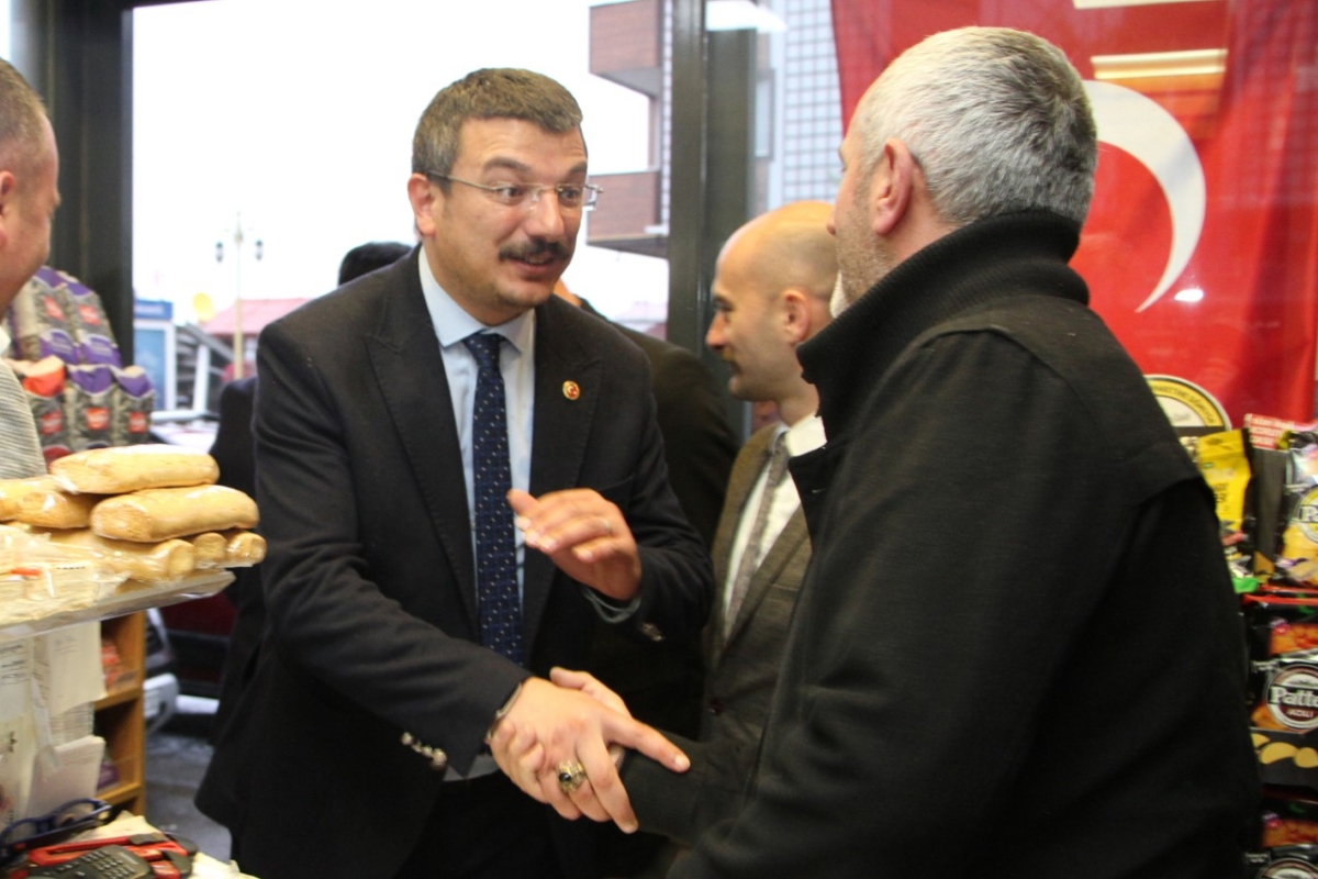 MHP Rize Milletvekili adayları gezilerini sürdürüyor