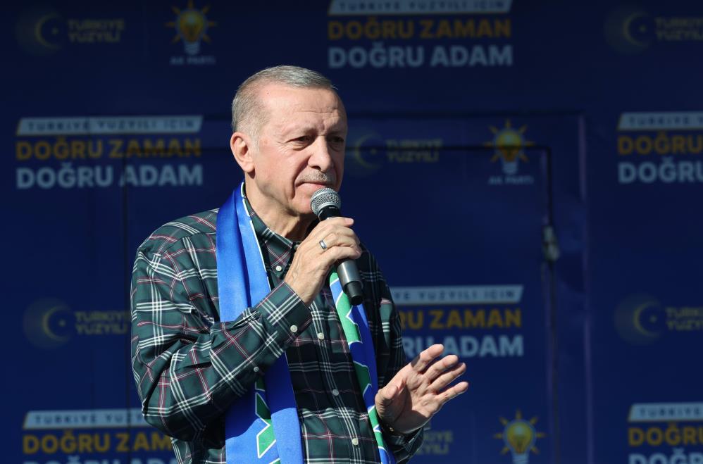 Cumhurbaşkanı Erdoğan Rize'de