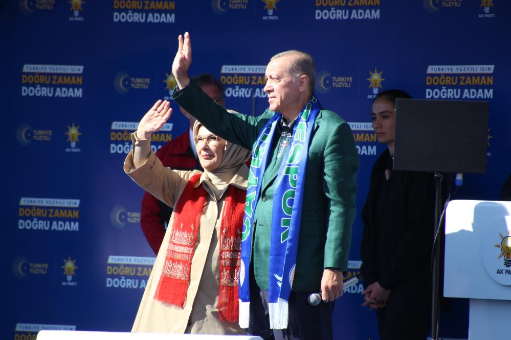 Cumhurbaşkanı Erdoğan Rize'de