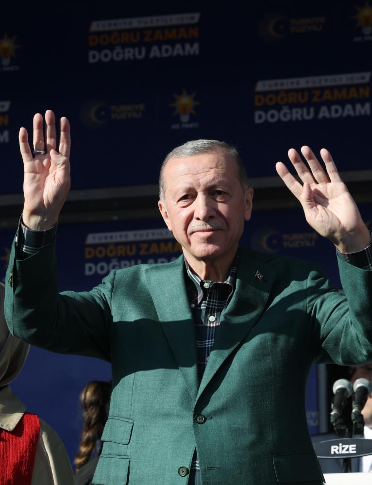 Cumhurbaşkanı Erdoğan Rize'de