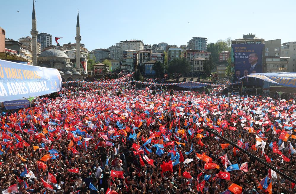 Cumhurbaşkanı Erdoğan Rize'de