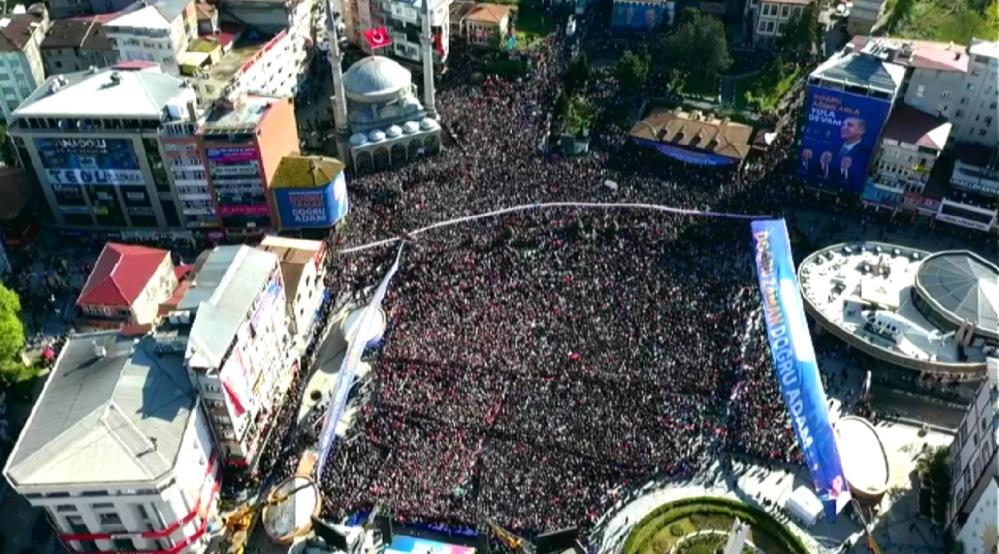 Cumhurbaşkanı Erdoğan Rize'de