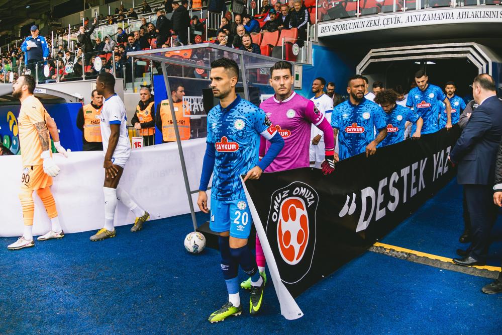 Rizespor-Tuzlaspor maçı fotoğrafları