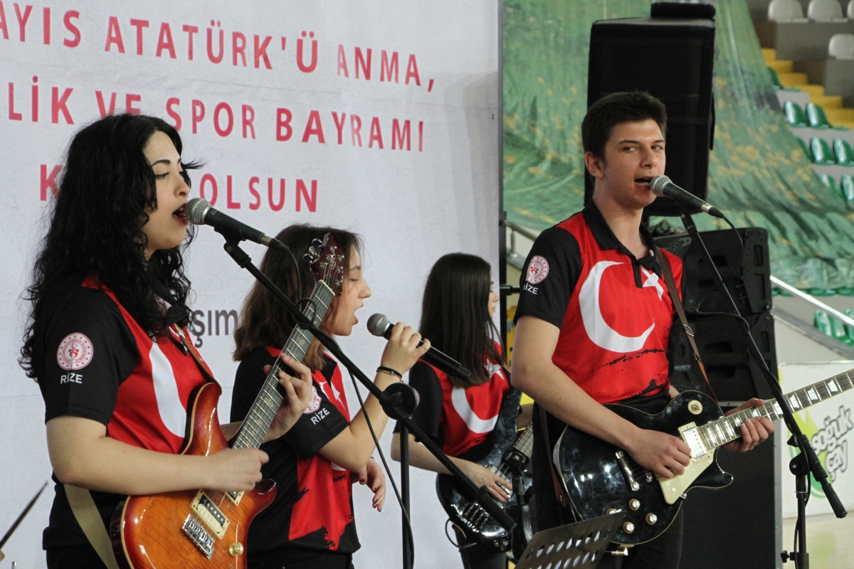Rize’de 19 Mayıs Atatürk'ü Anma Gençlik ve Spor Bayramı programı