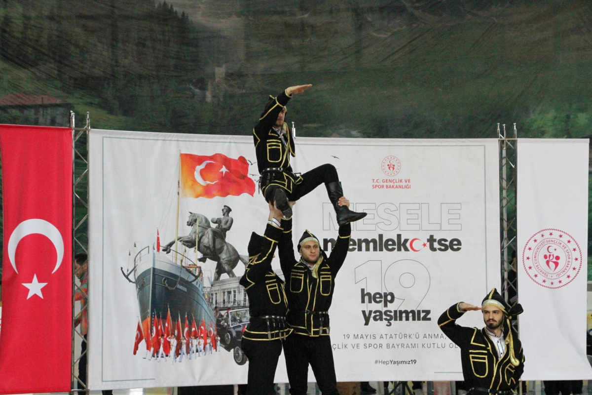Rize’de 19 Mayıs Atatürk'ü Anma Gençlik ve Spor Bayramı programı