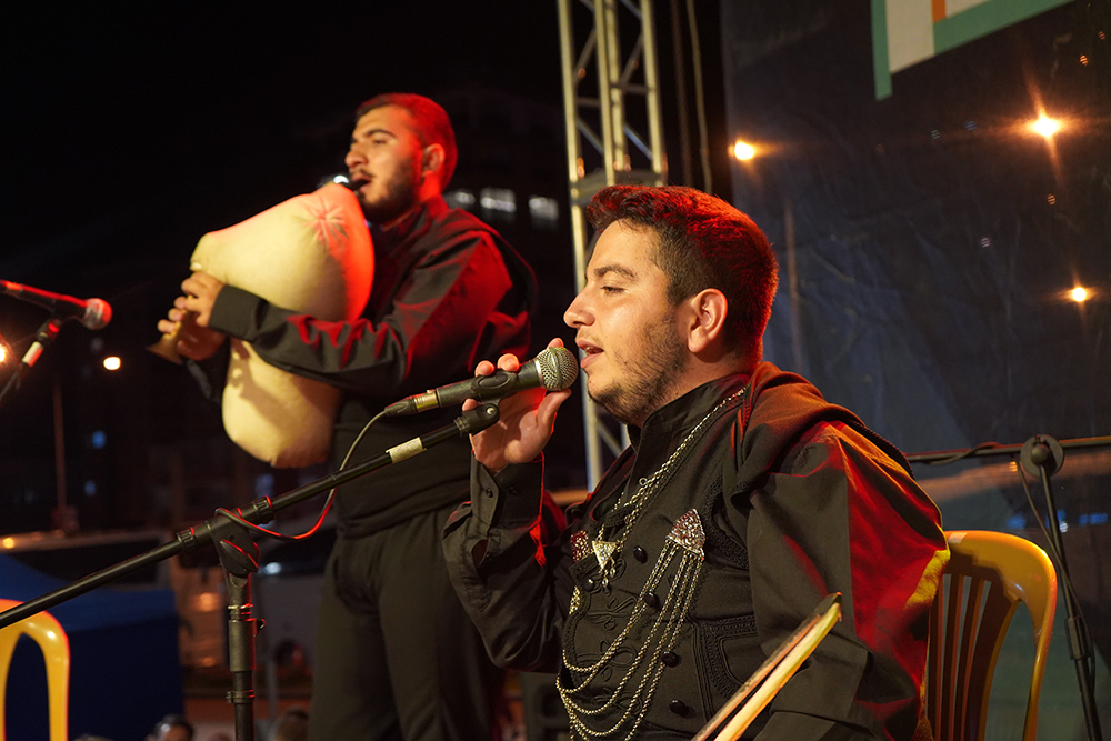 12. Tulum ve Kemençe Festivali'nde renkli görüntüler