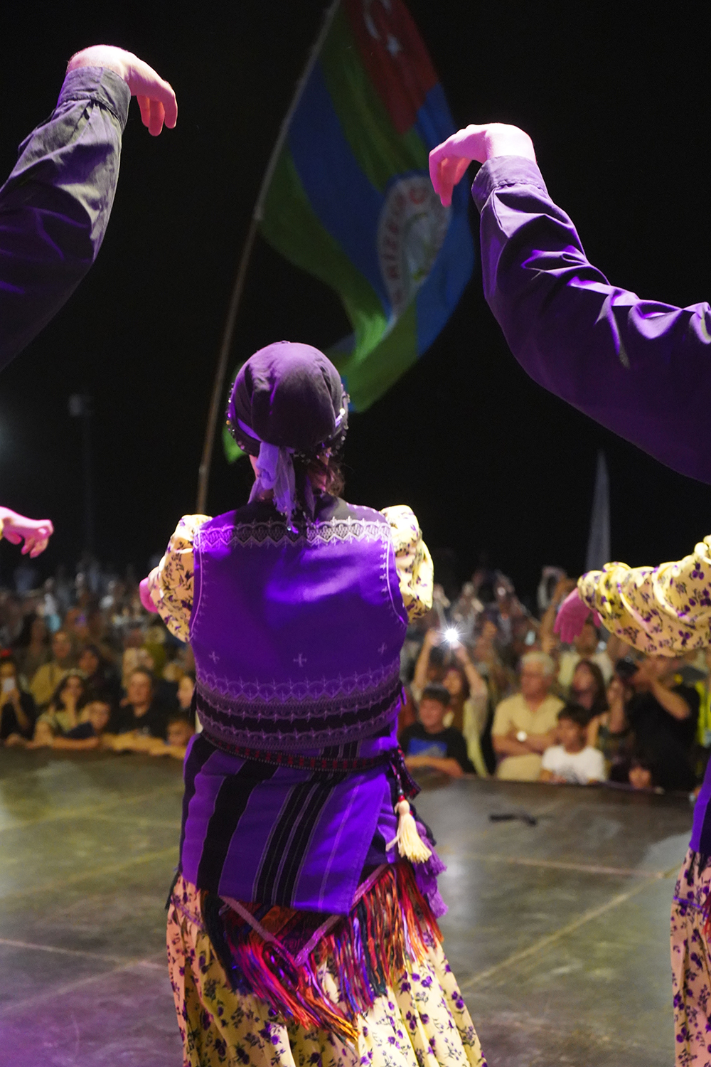12. Tulum ve Kemençe Festivali'nde renkli görüntüler
