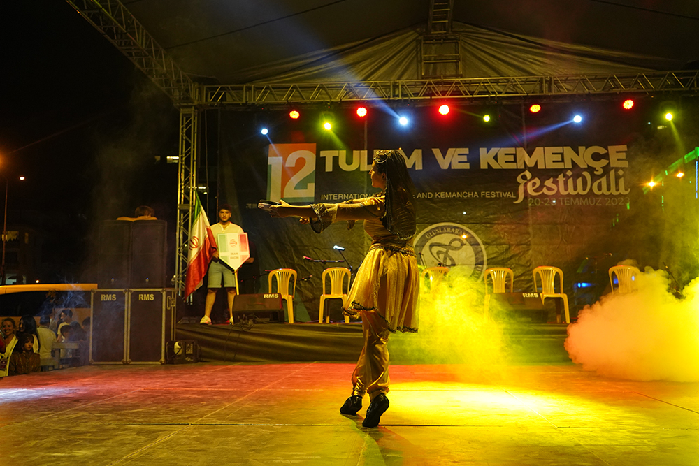 12. Tulum ve Kemençe Festivali'nde renkli görüntüler