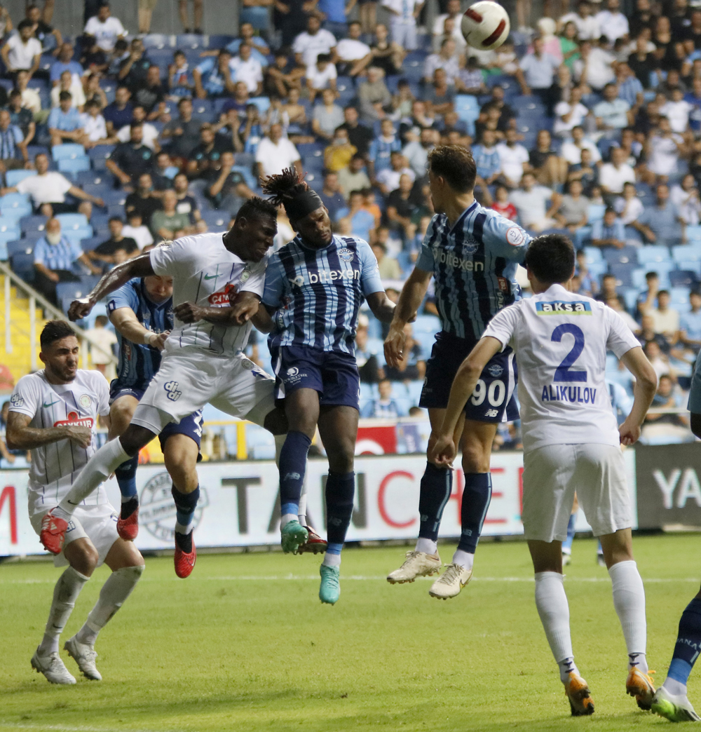 Adana Demirspor - Çaykur Rizespor maçı fotoğrafları