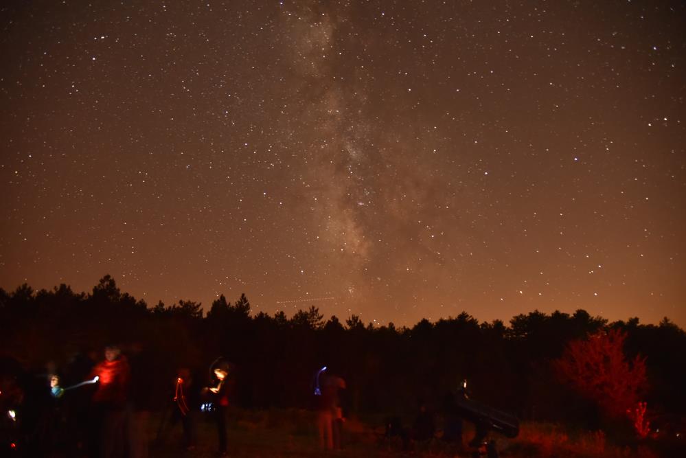 Meteor yağmuru tüm Türkiye'de görsel şölen sundu