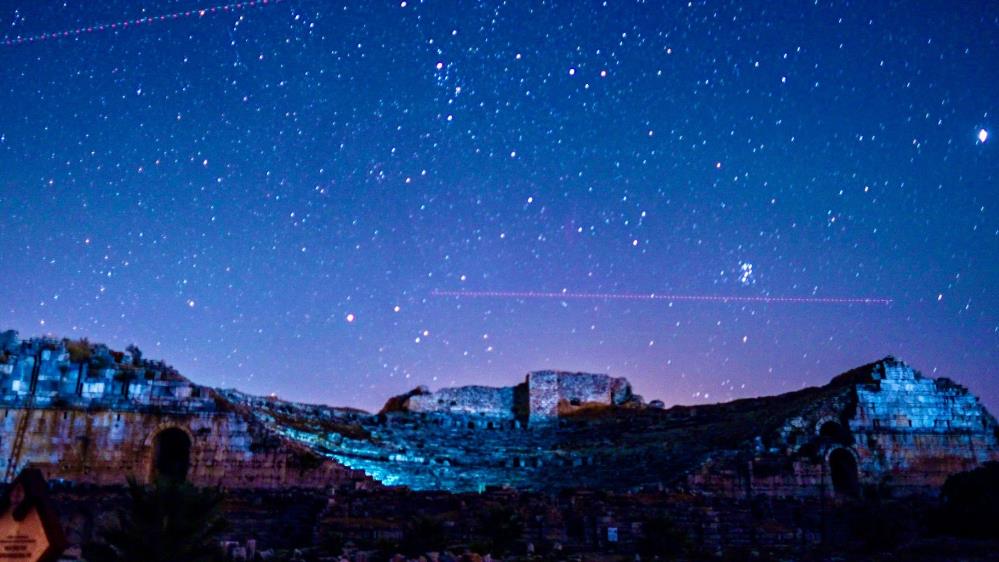 Meteor yağmuru tüm Türkiye'de görsel şölen sundu