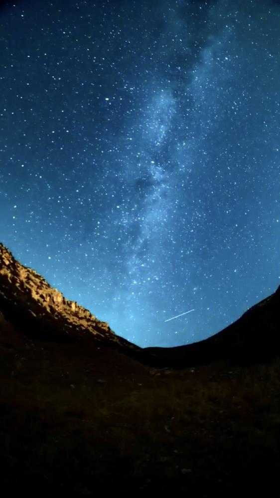 Meteor yağmuru tüm Türkiye'de görsel şölen sundu