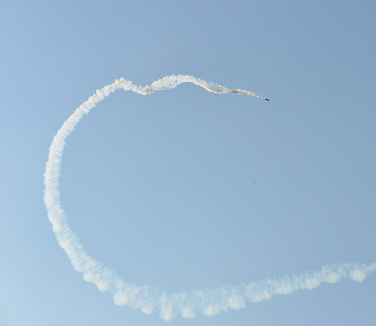 Kadın akrobasi pilotu mest etti