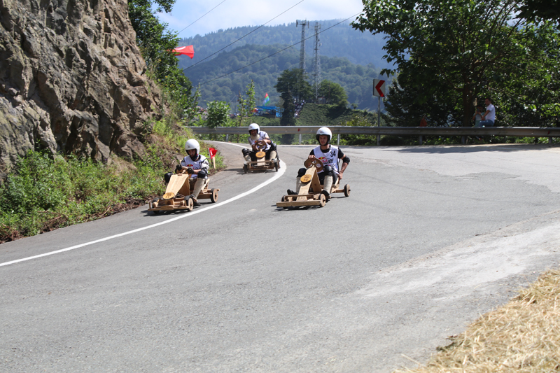 Rize'de formulaz heyecanı